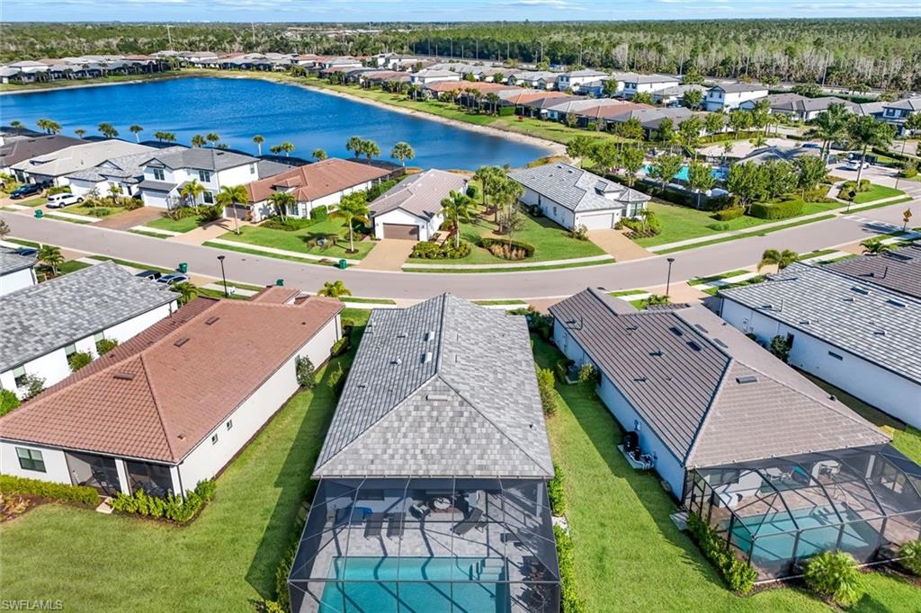 1944 Yellowfin Circle Naples, FL 34114 - Photo 29 of 36 an aerial view of a house with a ocean view