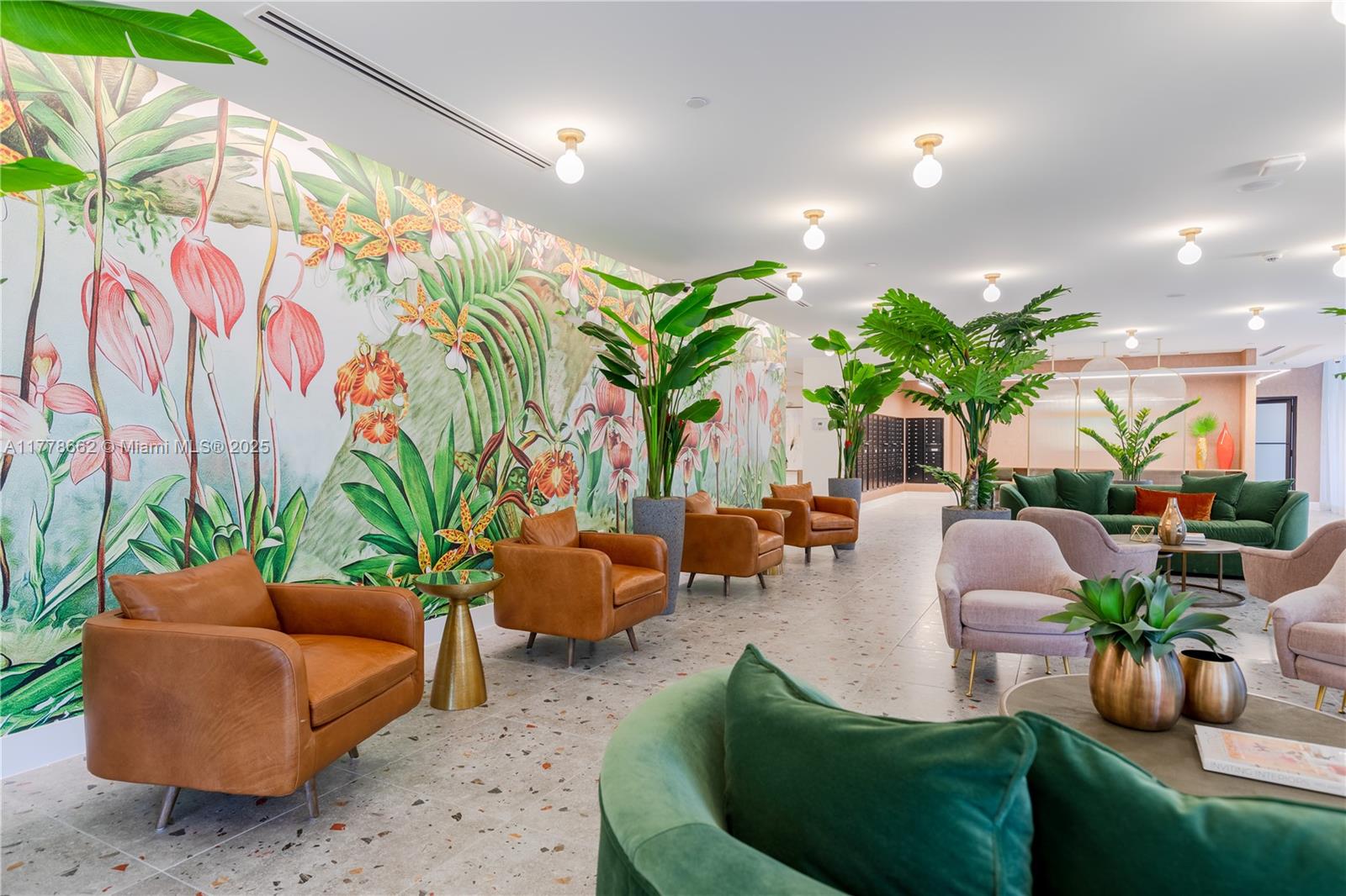 1005 Spring Garden Road, Unit PH801 Miami, FL 33136 - Photo 31 of 38 a living room with patio furniture and a potted plant