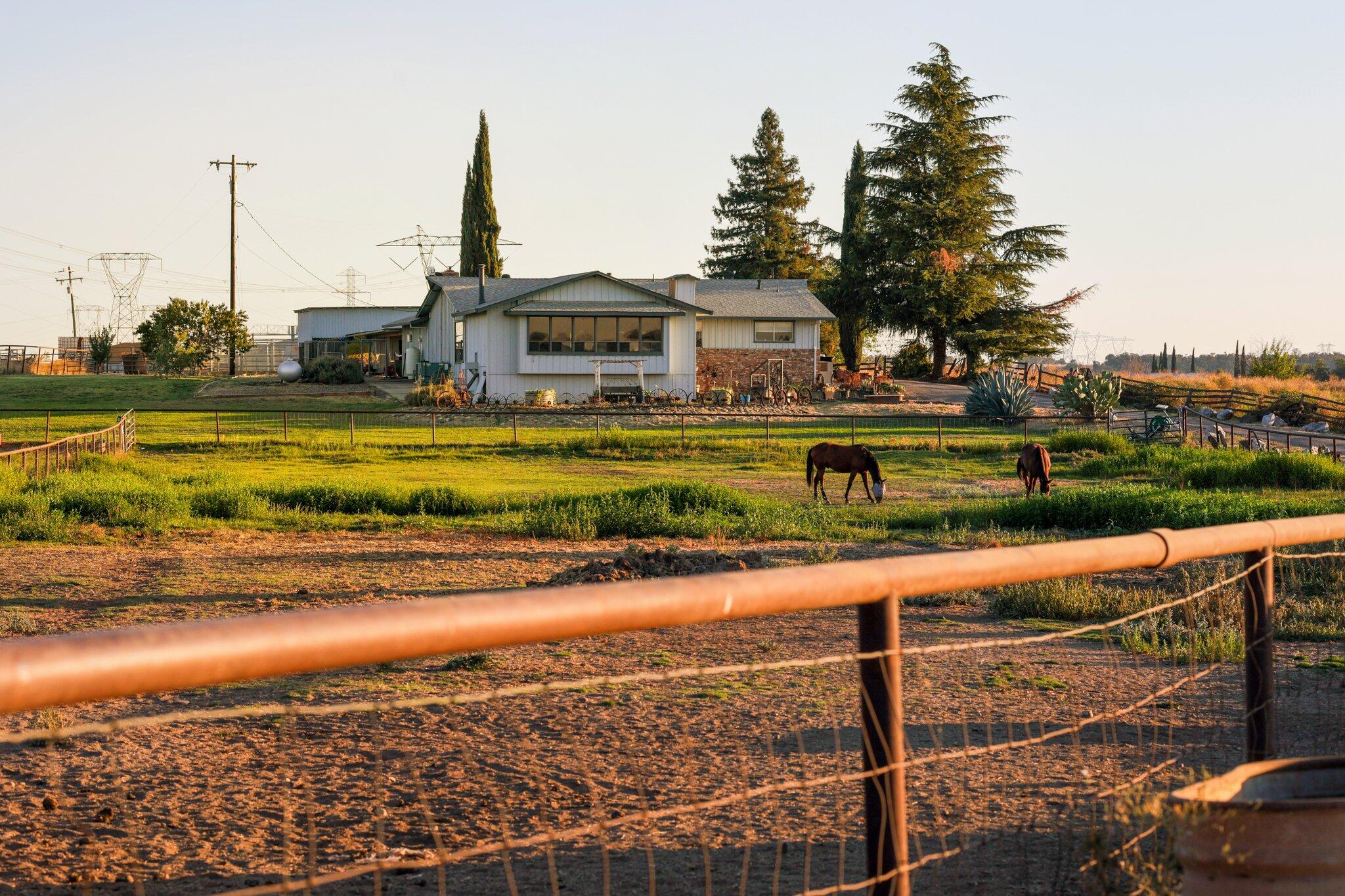 5078 Balls Ferry Road Anderson, CA 96007 - Photo 106 of 113 a front view of a house with a garden and lake view
