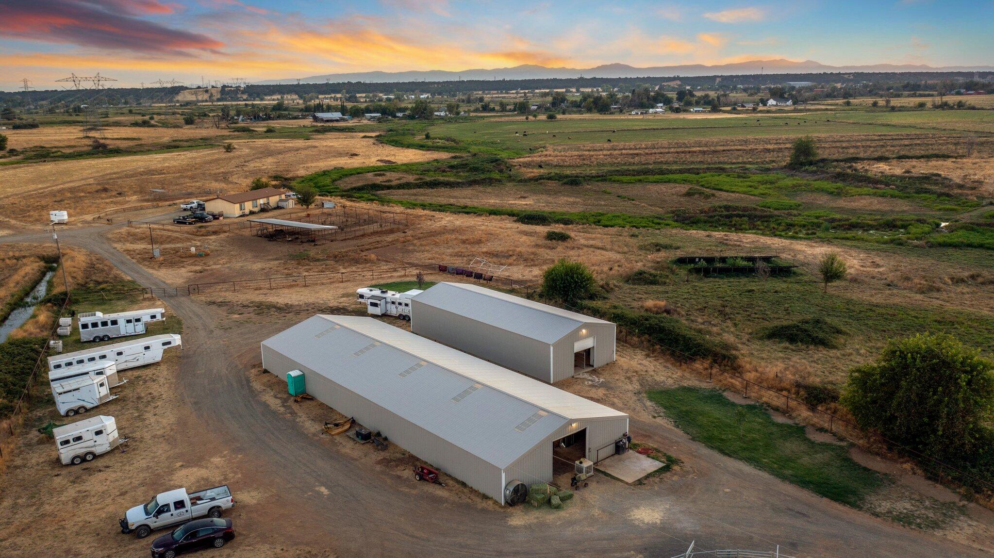 5078 Balls Ferry Road Anderson, CA 96007 - Photo 93 of 113 an aerial view of a house with ocean view