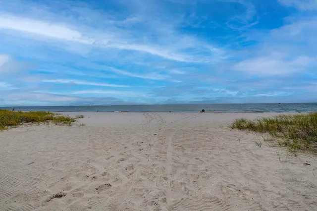 a view of ocean view with beach