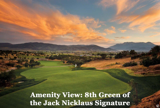 707 Chimney Rock Road, Unit 247 Heber City, UT 84032 - Photo 51 of 64 View of community featuring view of golf course and a mountain view