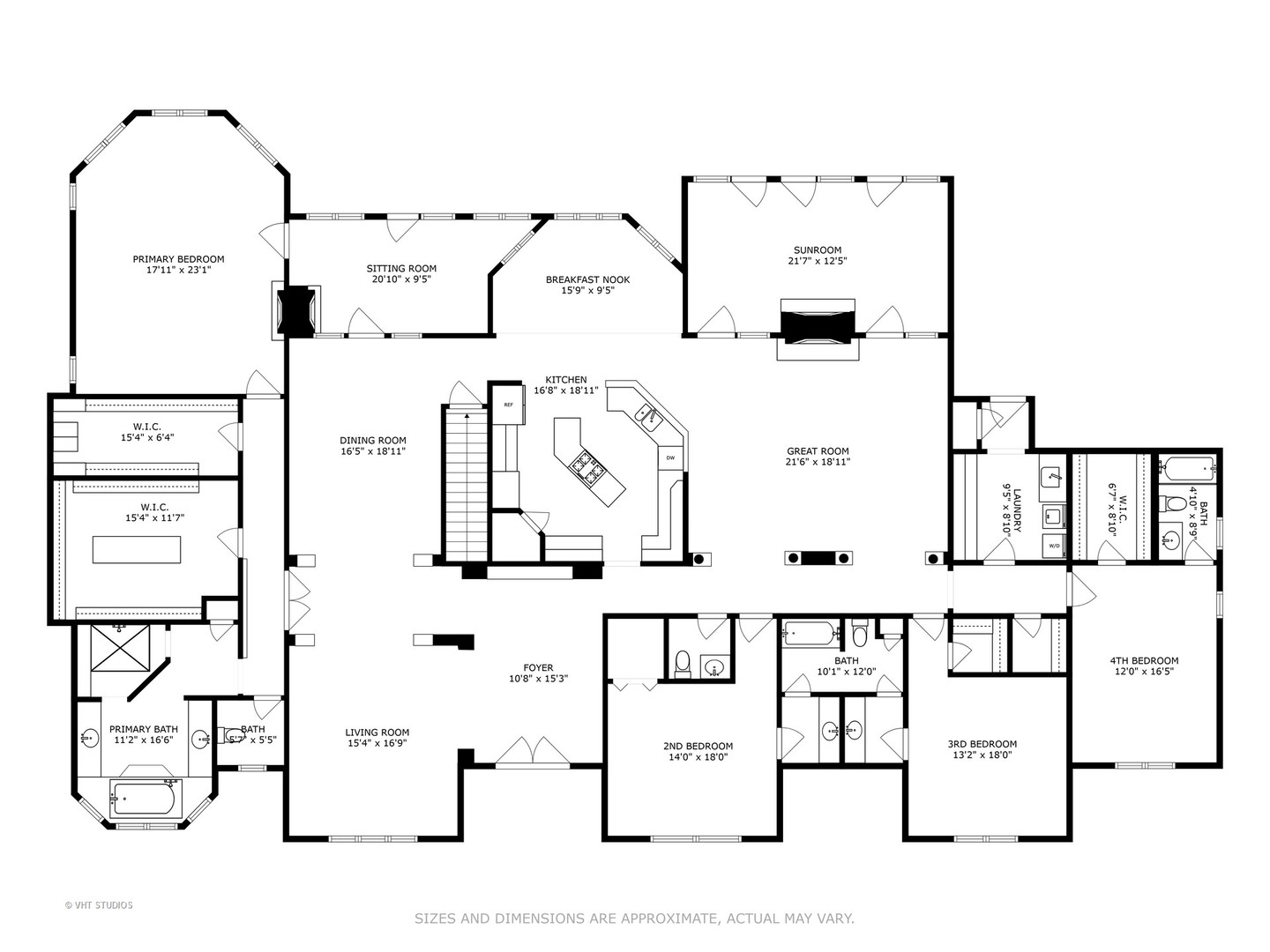 26711 South Anna Lane Monee, IL 60449 - Photo 7 of 43 a picture of a room with a white wall and white picture