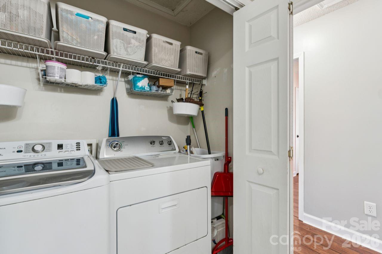 610 Eddleman Road Kannapolis, NC 28083 - Photo 18 of 34 a utility room with dryer and washer