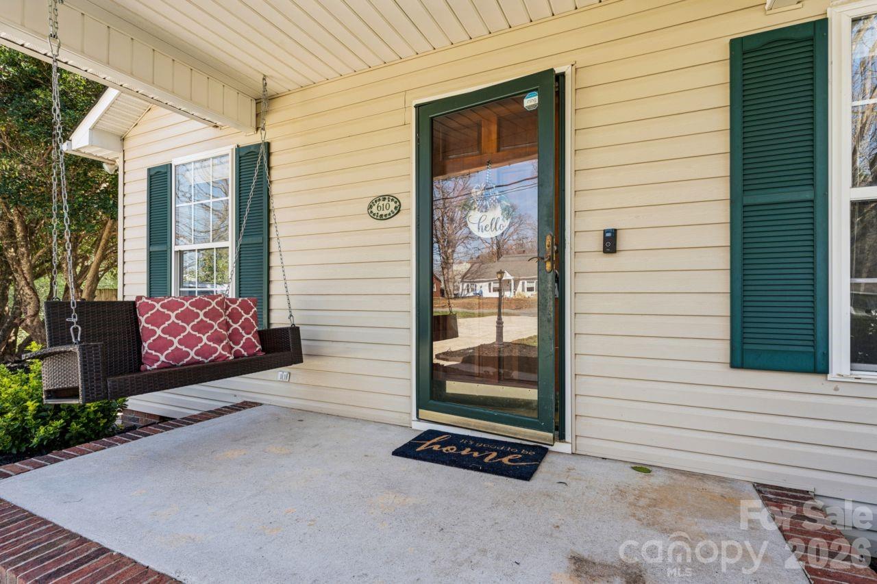 610 Eddleman Road Kannapolis, NC 28083 - Photo 3 of 34 a view of a bench in front of house