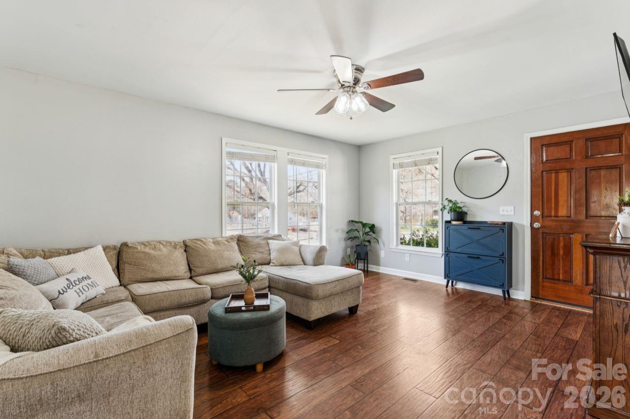 610 Eddleman Road Kannapolis, NC 28083 - Photo 8 of 34 a living room with furniture and a large window