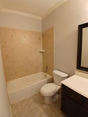 an empty room that has a window