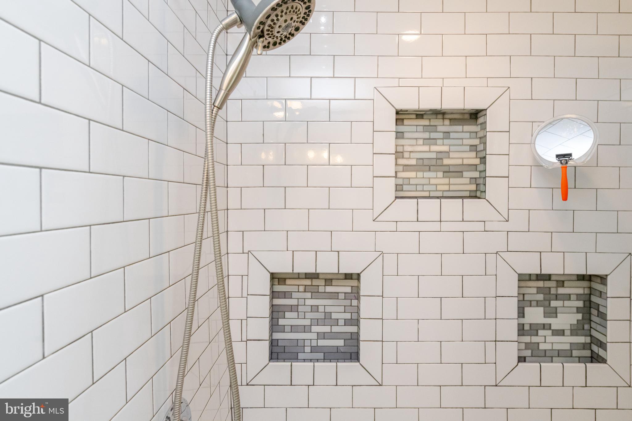 239 Hopkins Road Haddonfield, NJ 08033 - Photo 52 of 76 Main Bathroom Shower tile