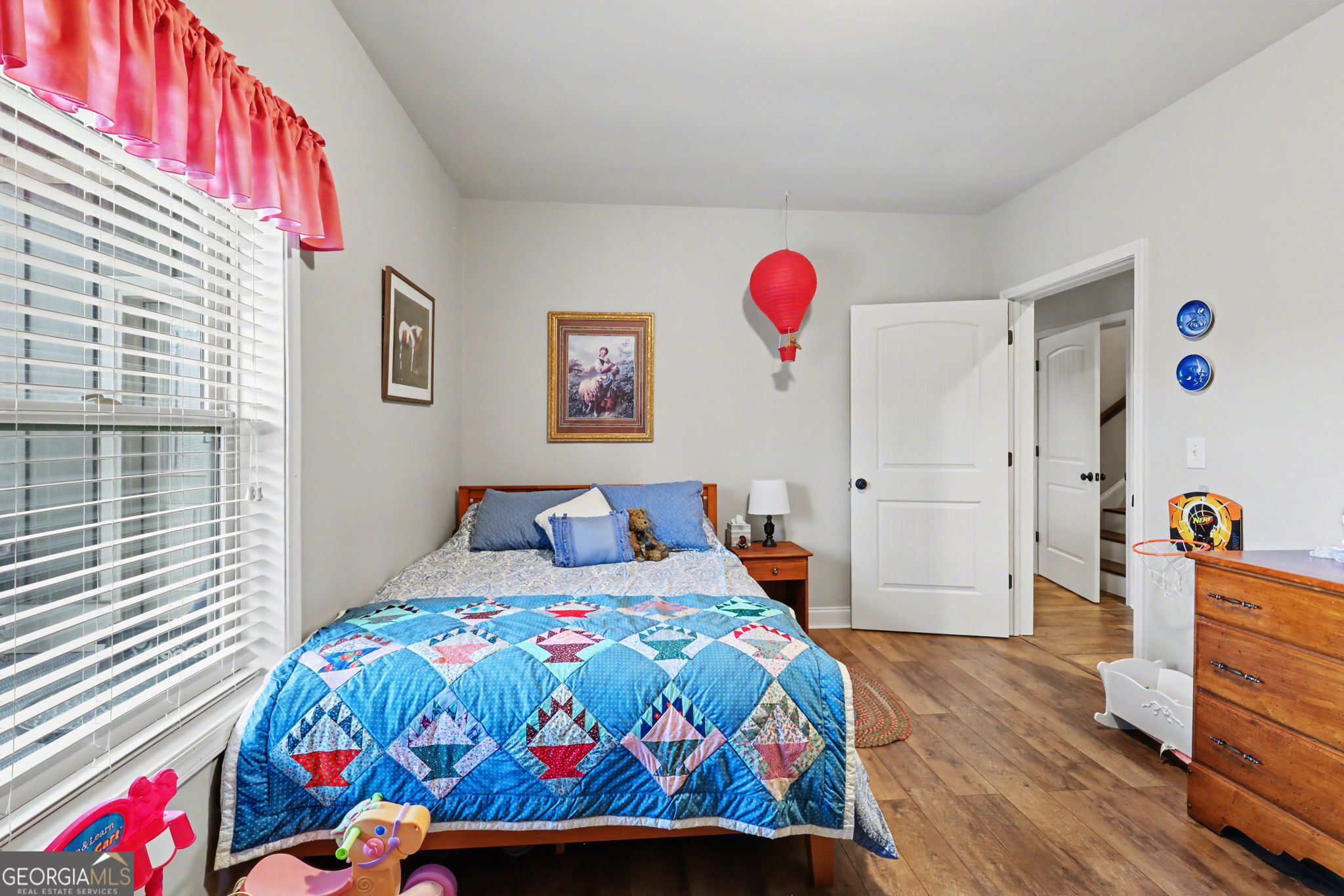 421 Hickory Nut Mountain Road Tallulah Falls, GA 30573 - Photo 94 of 117 a bedroom with bed and a window