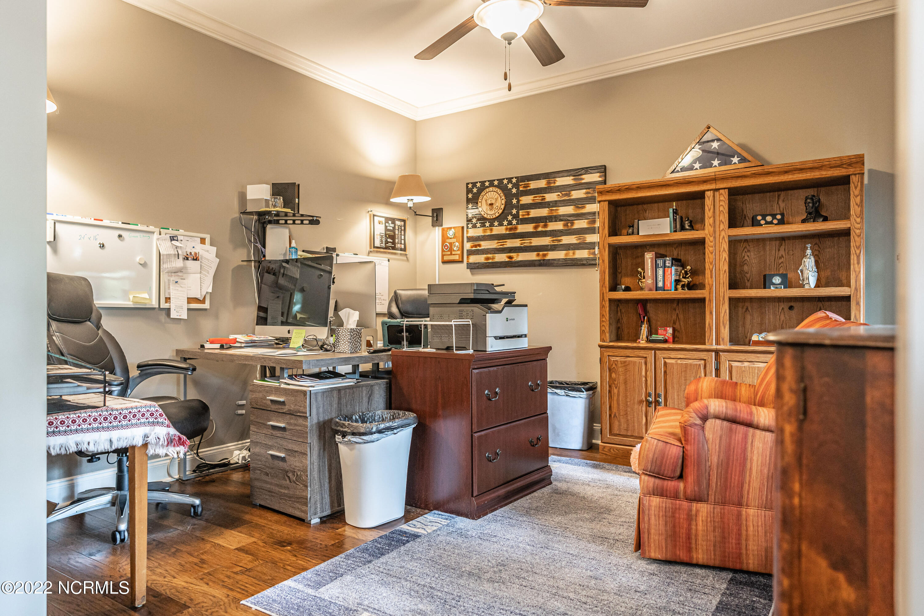 34 Cardinal Drive Whispering Pines, NC 28327 - Photo 11 of 73 main floor office