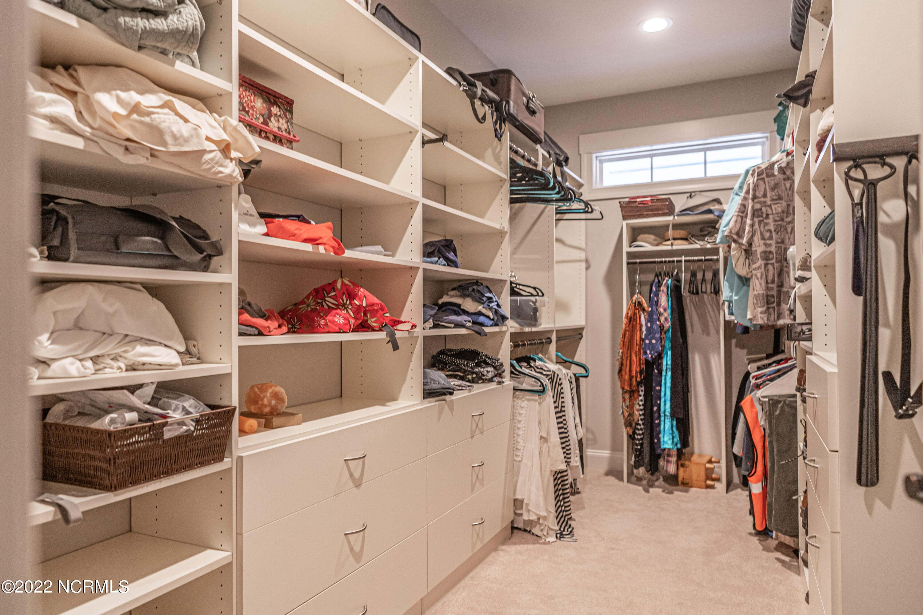 34 Cardinal Drive Whispering Pines, NC 28327 - Photo 38 of 73 master closet