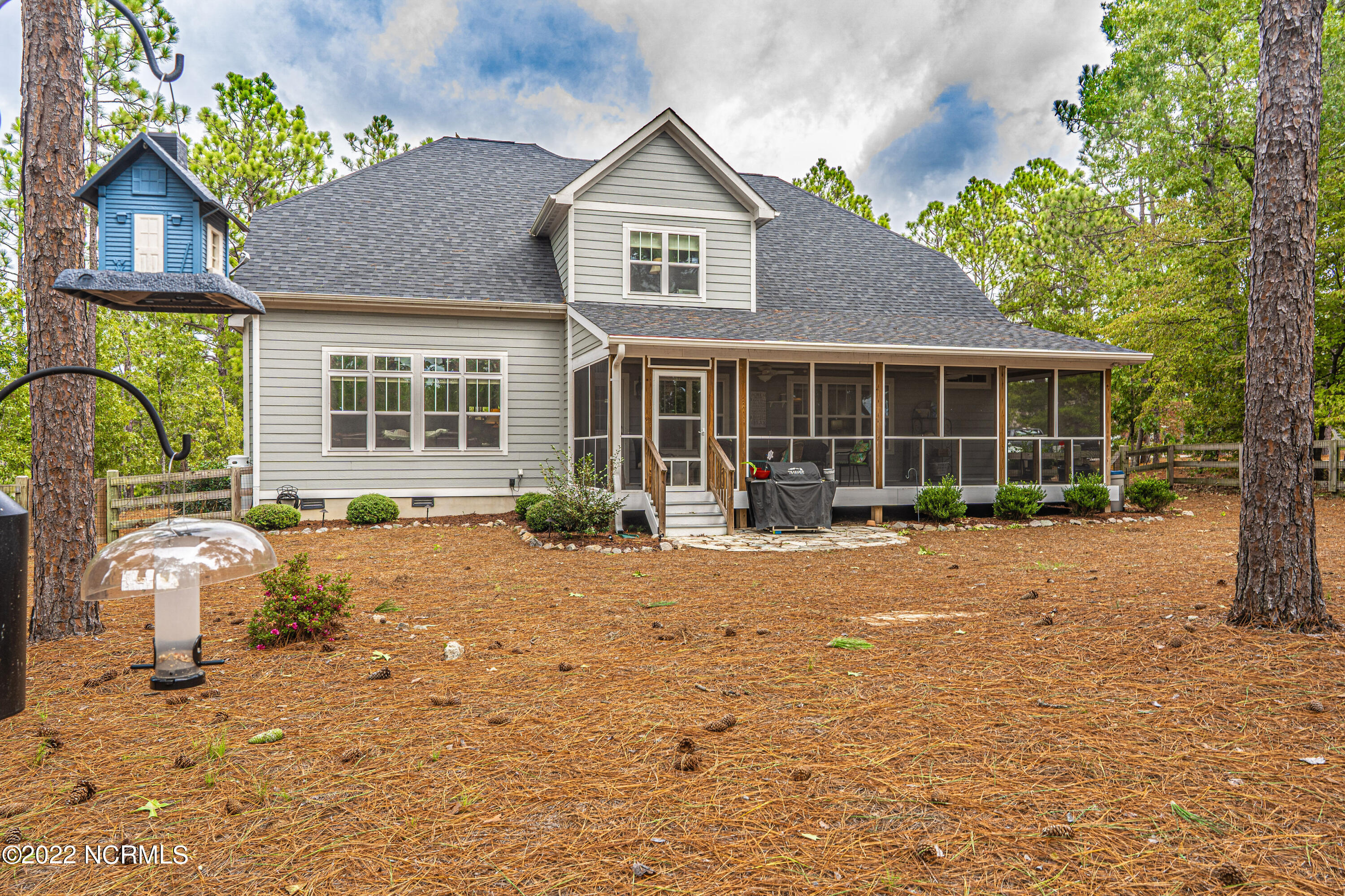 34 Cardinal Drive Whispering Pines, NC 28327 - Photo 62 of 73 back of home