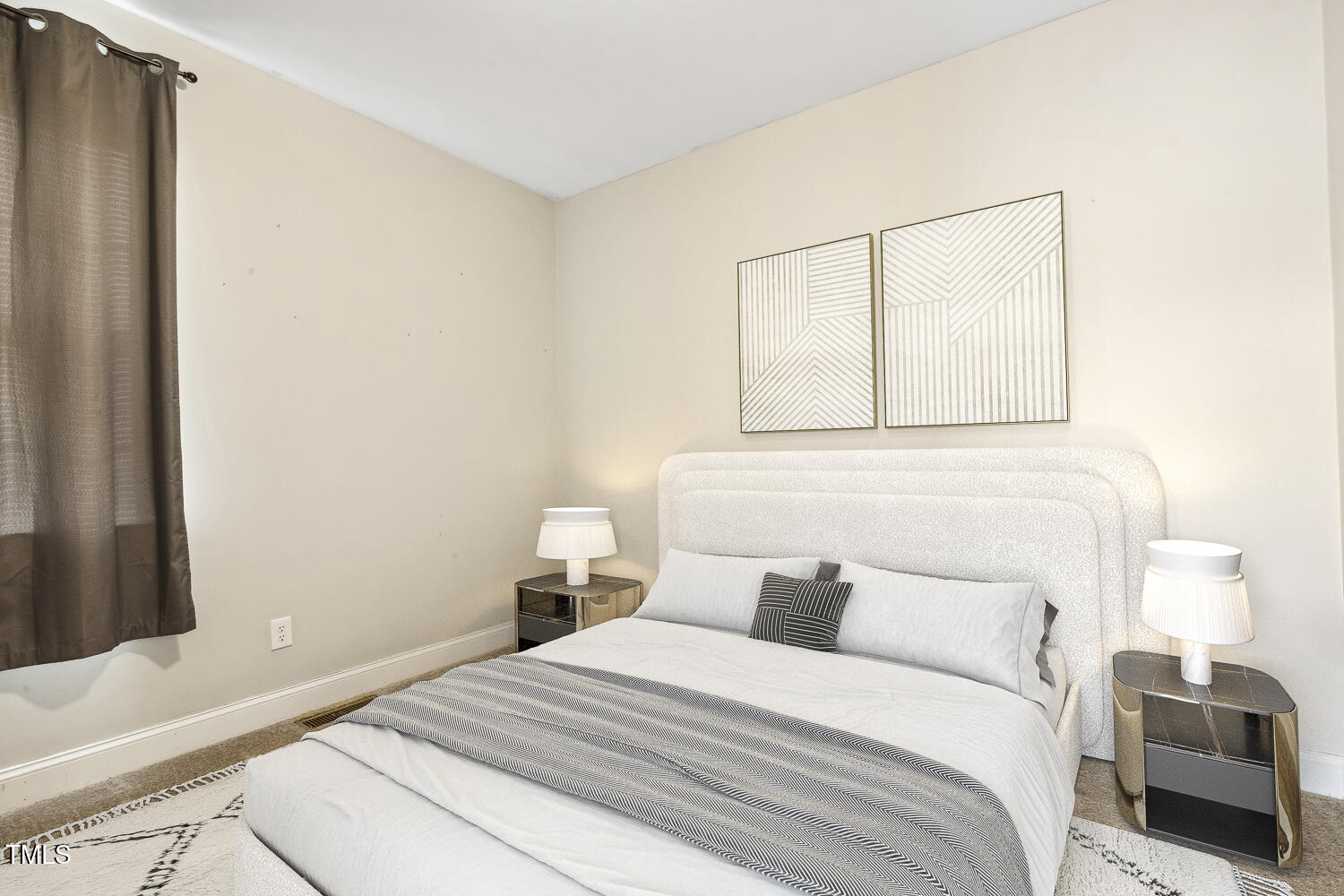 124 D'Ango Circle Angier, NC 27501 - Photo 31 of 42 a bedroom with a bed and a window