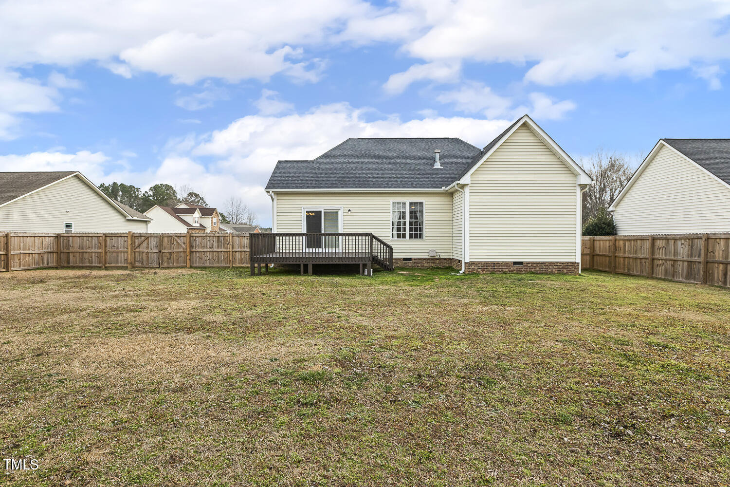 124 D'Ango Circle Angier, NC 27501 - Photo 5 of 42 a view of a house with backyard