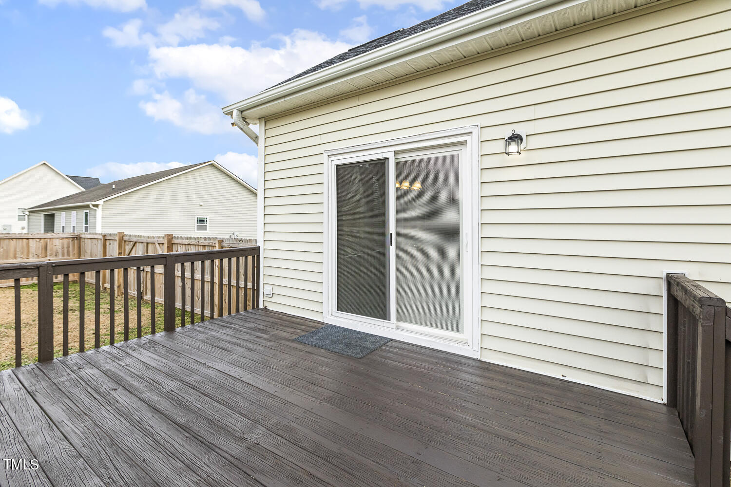 124 D'Ango Circle Angier, NC 27501 - Photo 9 of 42 a view of a wooden deck