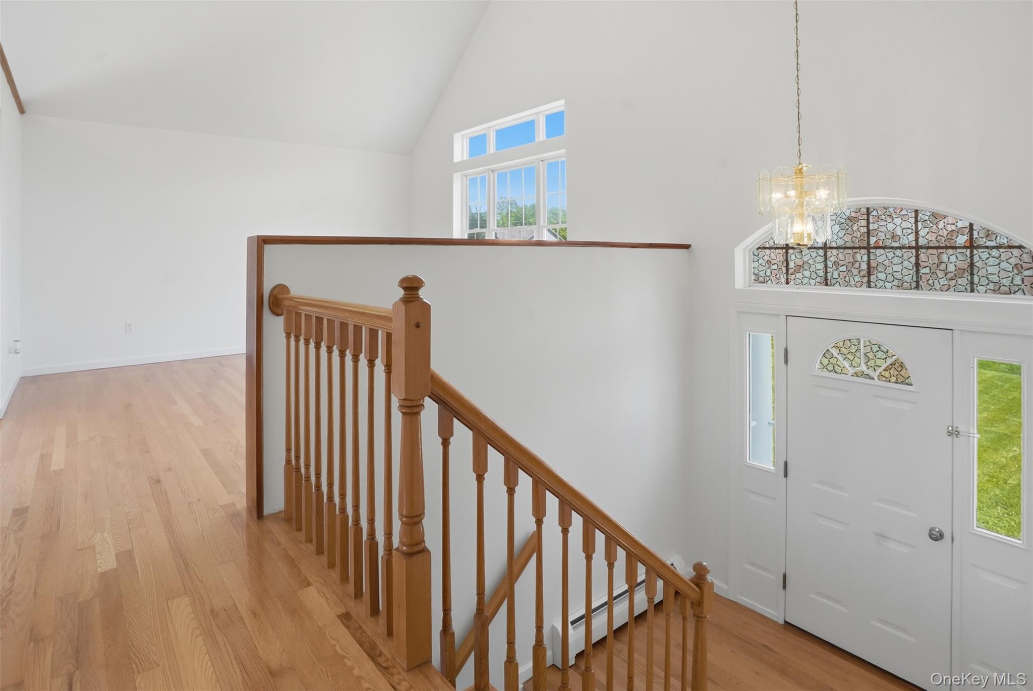 160 Pirog Road Pine Bush, NY 12566 - Photo 7 of 50 a view of entryway and hall with wooden floor