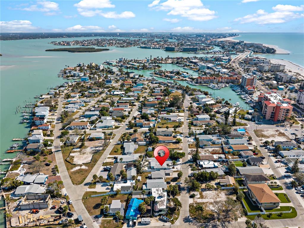 13313 2nd Street East Madeira Beach, FL 33708 - Photo 36 of 36 an aerial view of a city