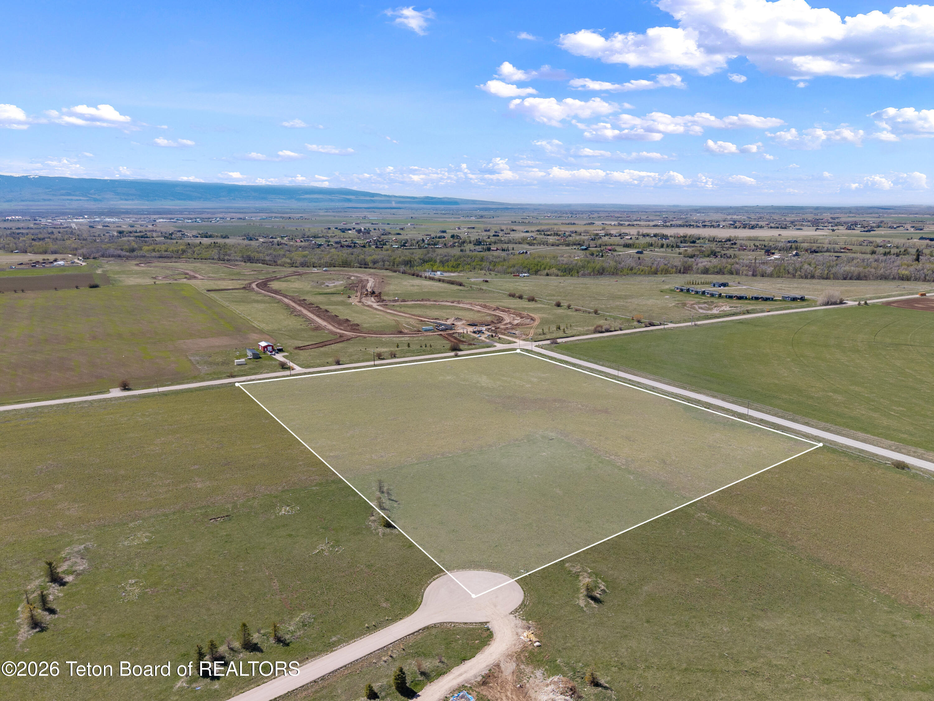 1105 Sorensen Way Alta, WY 83414 - Photo 4 of 9 4 Drone Looking West Lines