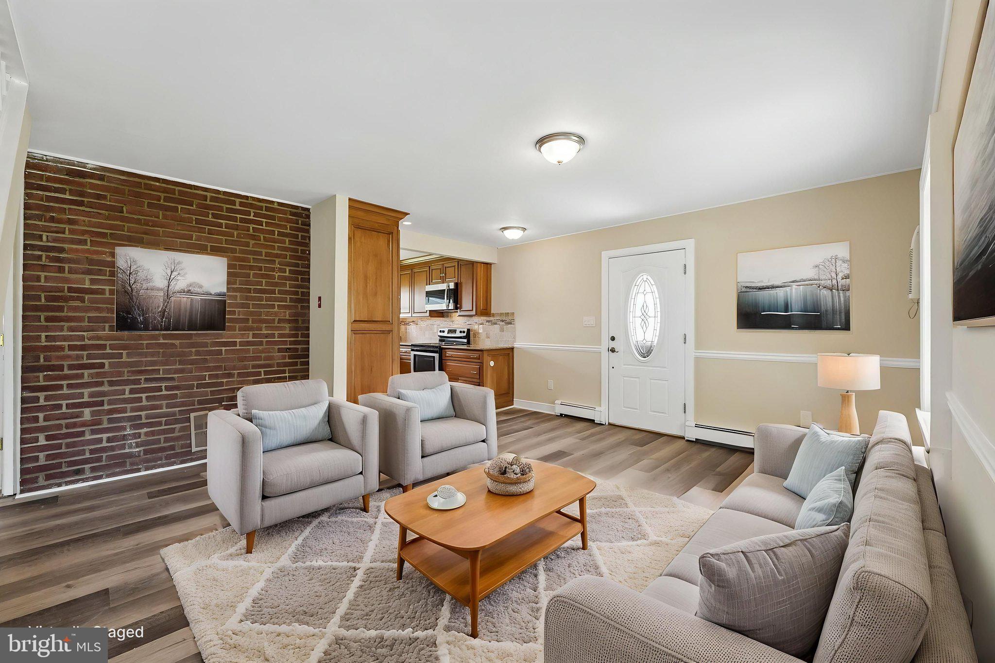 9 Rustleaf Lane Levittown, PA 19055 - Photo 34 of 45 Virtually Staged Livingroom