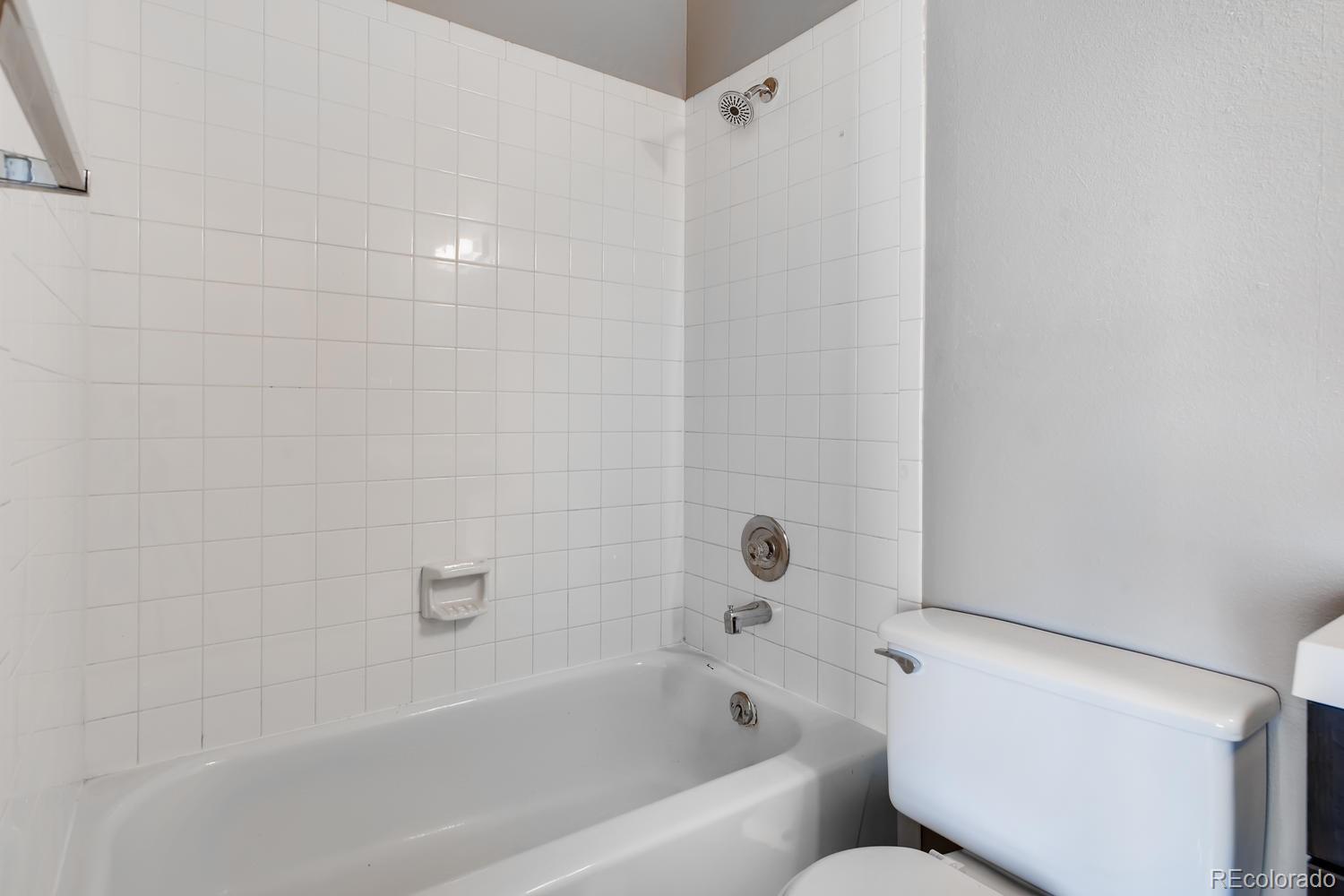 862 Summer Drive Highlands Ranch, CO 80126 - Photo 13 of 21 a bathroom with a bathtub and a shower