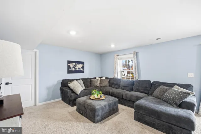 a patio with table and chairs