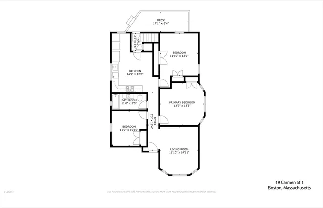 a picture of a bench in room