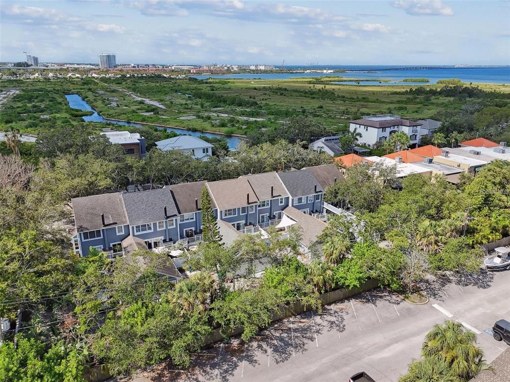4835 West Flamingo Road Tampa, FL 33611 - Photo 46 of 51 an aerial view of a house with a garden