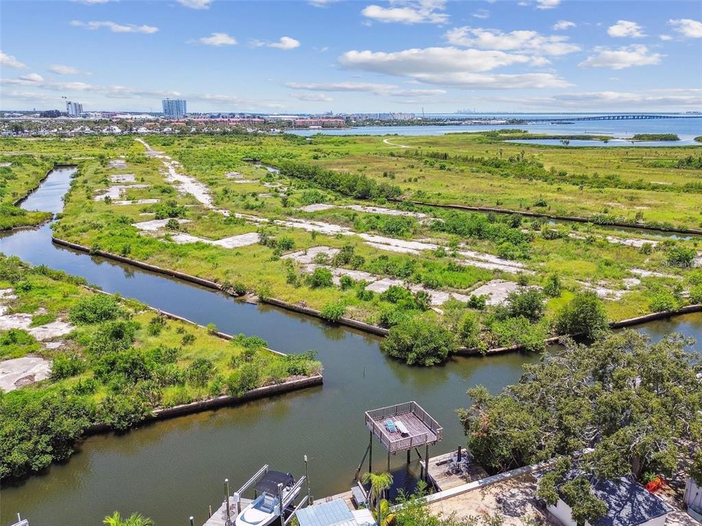 4835 West Flamingo Road Tampa, FL 33611 - Photo 50 of 51 a view of a lake with a city