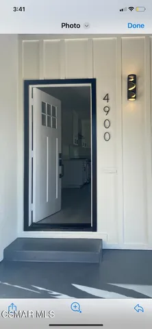 a view of a living room