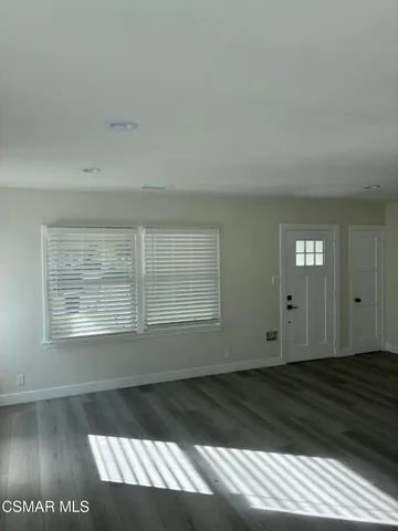 a view of a room window