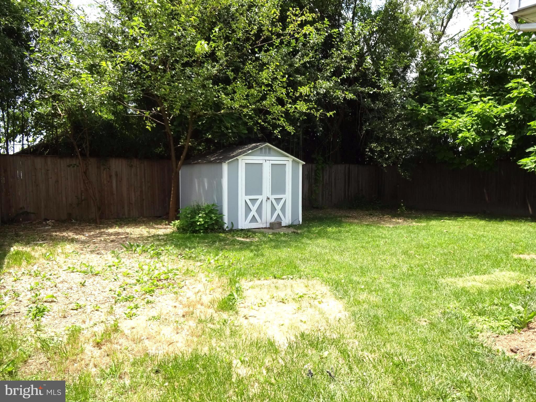 11 Torque Way Baltimore, MD 21220 - Photo 20 of 20 Privacy Fenced Rear Yard and the Shed Stays