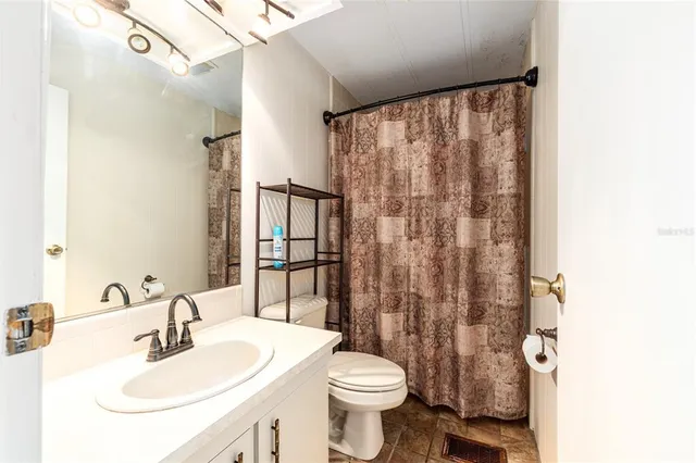 a very nice looking room with a large window