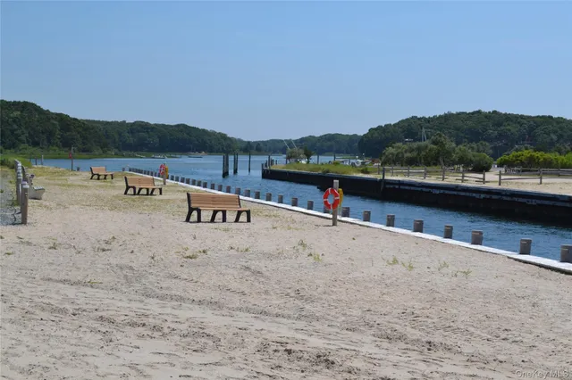 a garage with cars parked