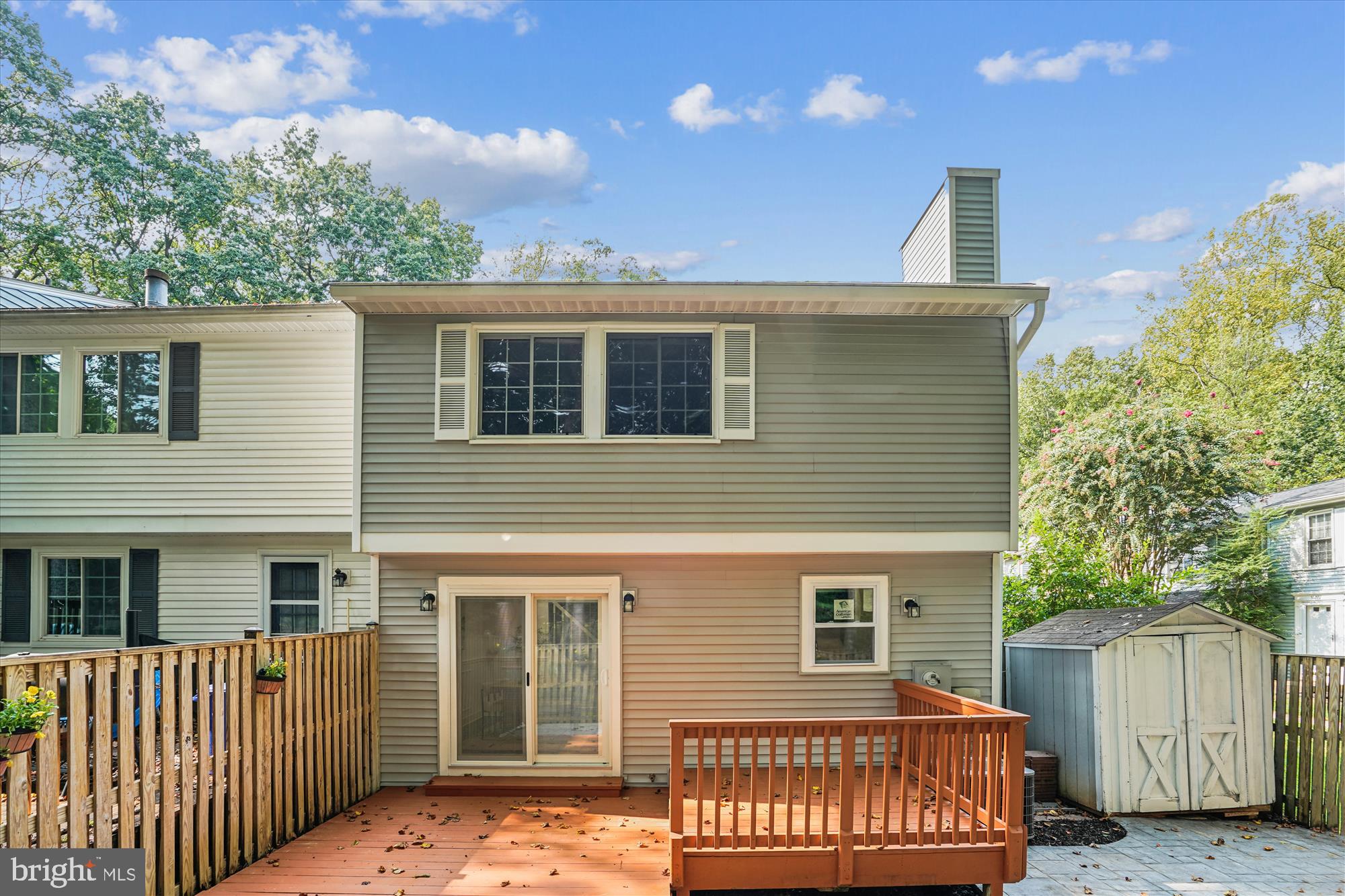 11708 Mossy Creek Lane Reston, VA 20191 - Photo 21 of 50 Sliding Door to deck