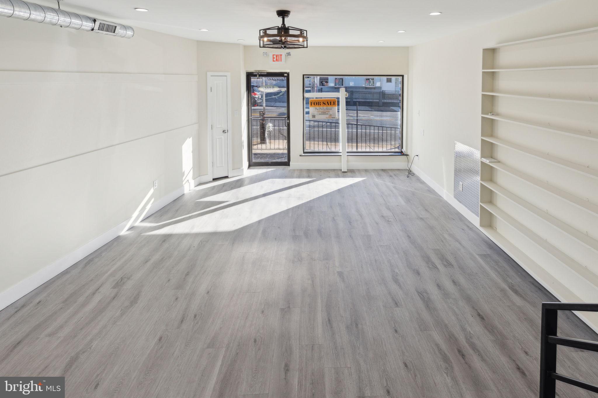 5460 Ridge Avenue Philadelphia, PA 19128 - Photo 20 of 26 wooden floor in an empty room with a window