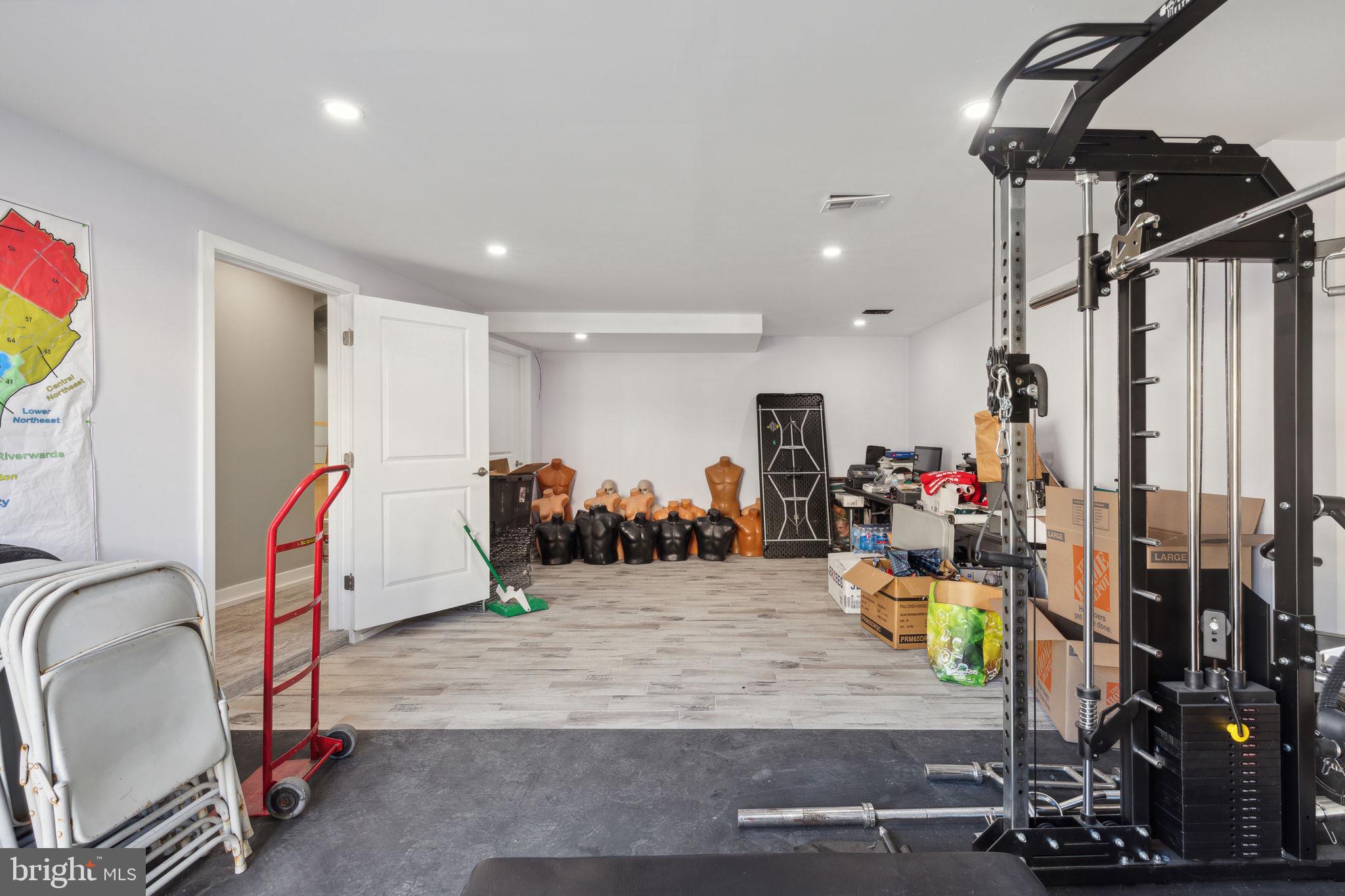 5460 Ridge Avenue Philadelphia, PA 19128 - Photo 23 of 26 a view of a room with gym equipment