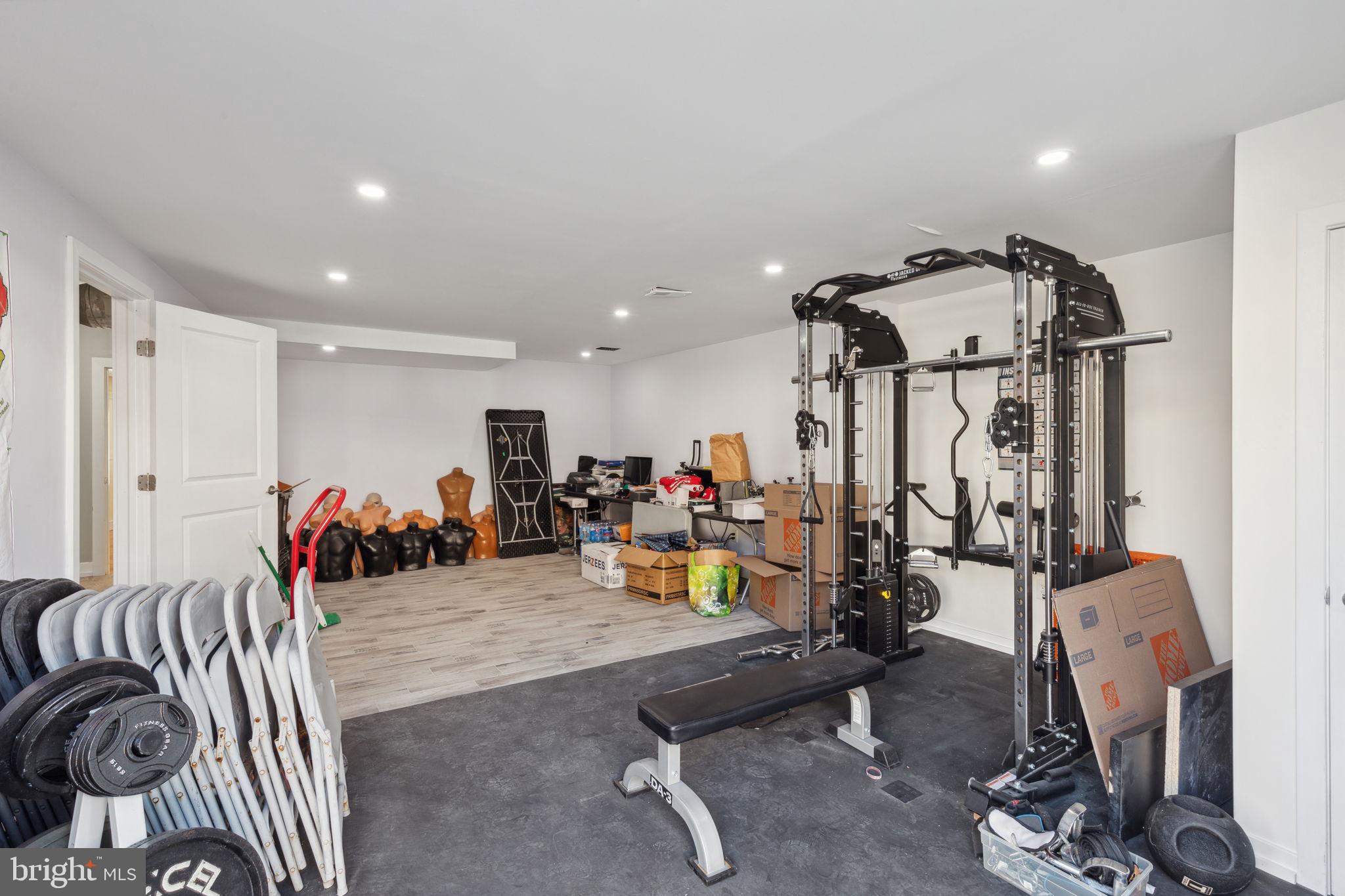 5460 Ridge Avenue Philadelphia, PA 19128 - Photo 24 of 26 a view of a room with gym equipment