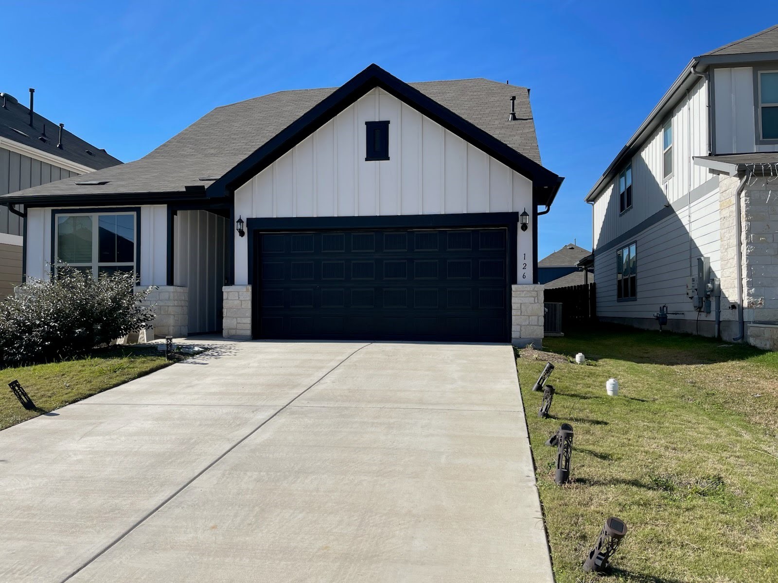 126 Georgia Lace Trail Georgetown, TX 78626 - Photo 1 of 32 a house view with a backyard space