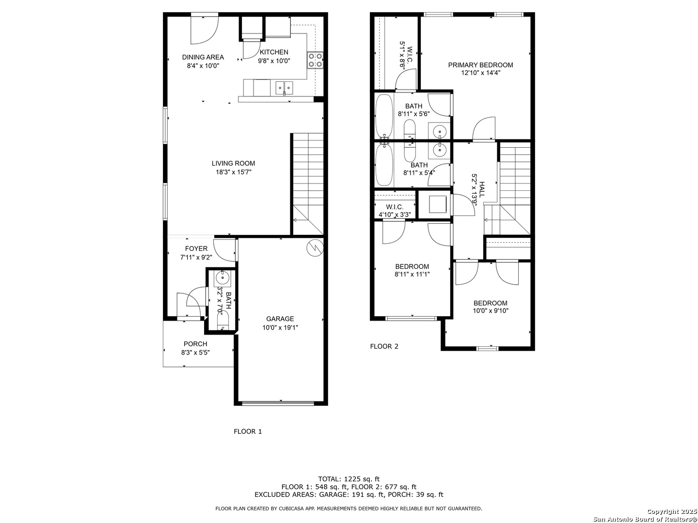 10023 Vasso View, Unit 1 Converse, TX 78109 - Photo 26 of 27 a picture of a floor plan