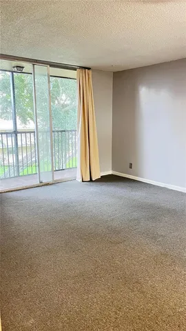 a view of a room with window