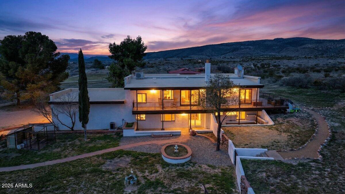 13505 East Rindone Lane Cornville, AZ 86325 - Photo 3 of 73 Rear Aerial