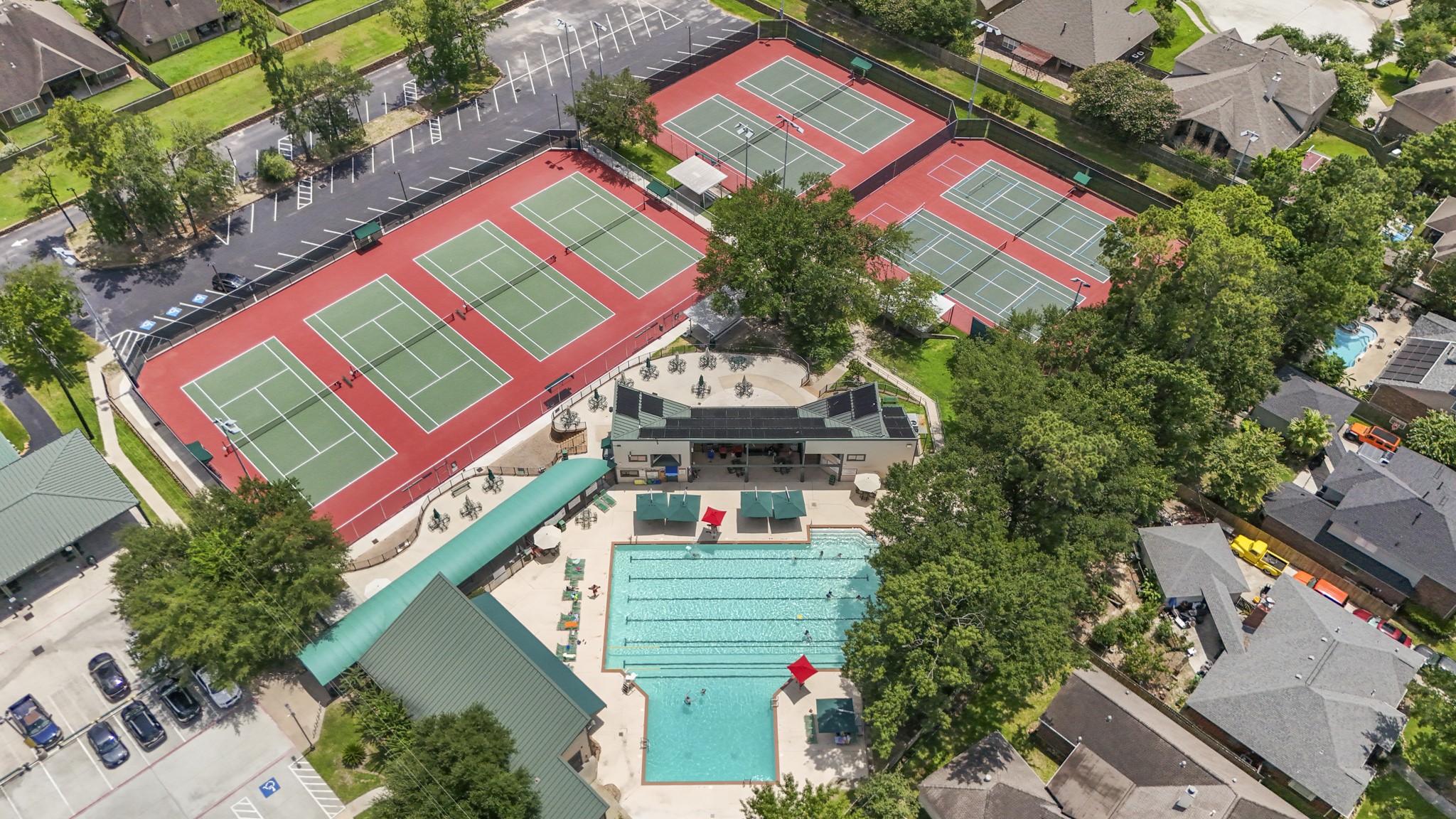 19106 South Rim Trail Spring, TX 77388 - Photo 49 of 50 Forest Oaks Swim and Racquet Club brings the neighborhood lifestyle into focus, with tennis courts, pool areas, and gathering spaces all close to home. For Cypress Forest residents who choose to join, it adds an easy option for staying active, cooling off, and enjoying community events just minutes from 19106 S Rim Trail.