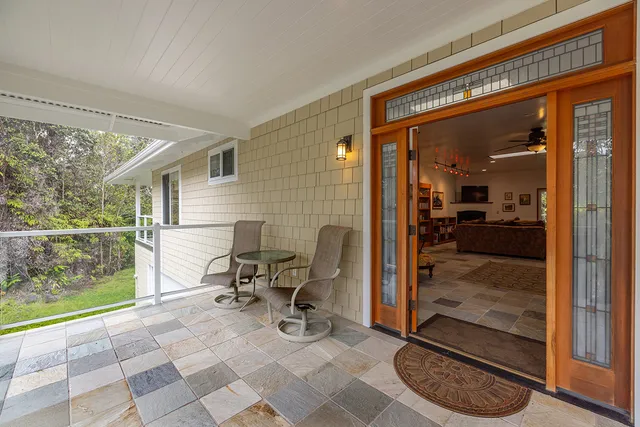 a view of living room and front door