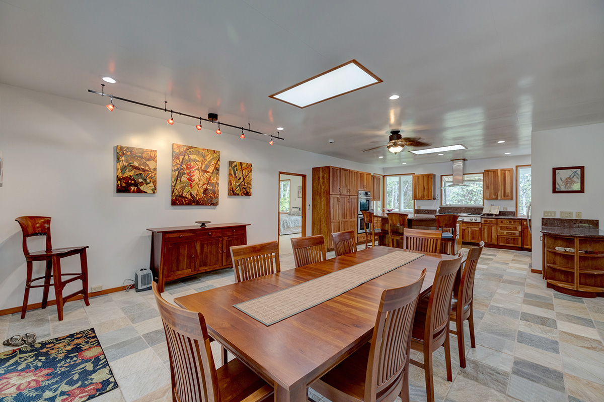 19-4221 Haunani Road Volcano, HI 96785 - Photo 8 of 30 a view of a dining area with furniture