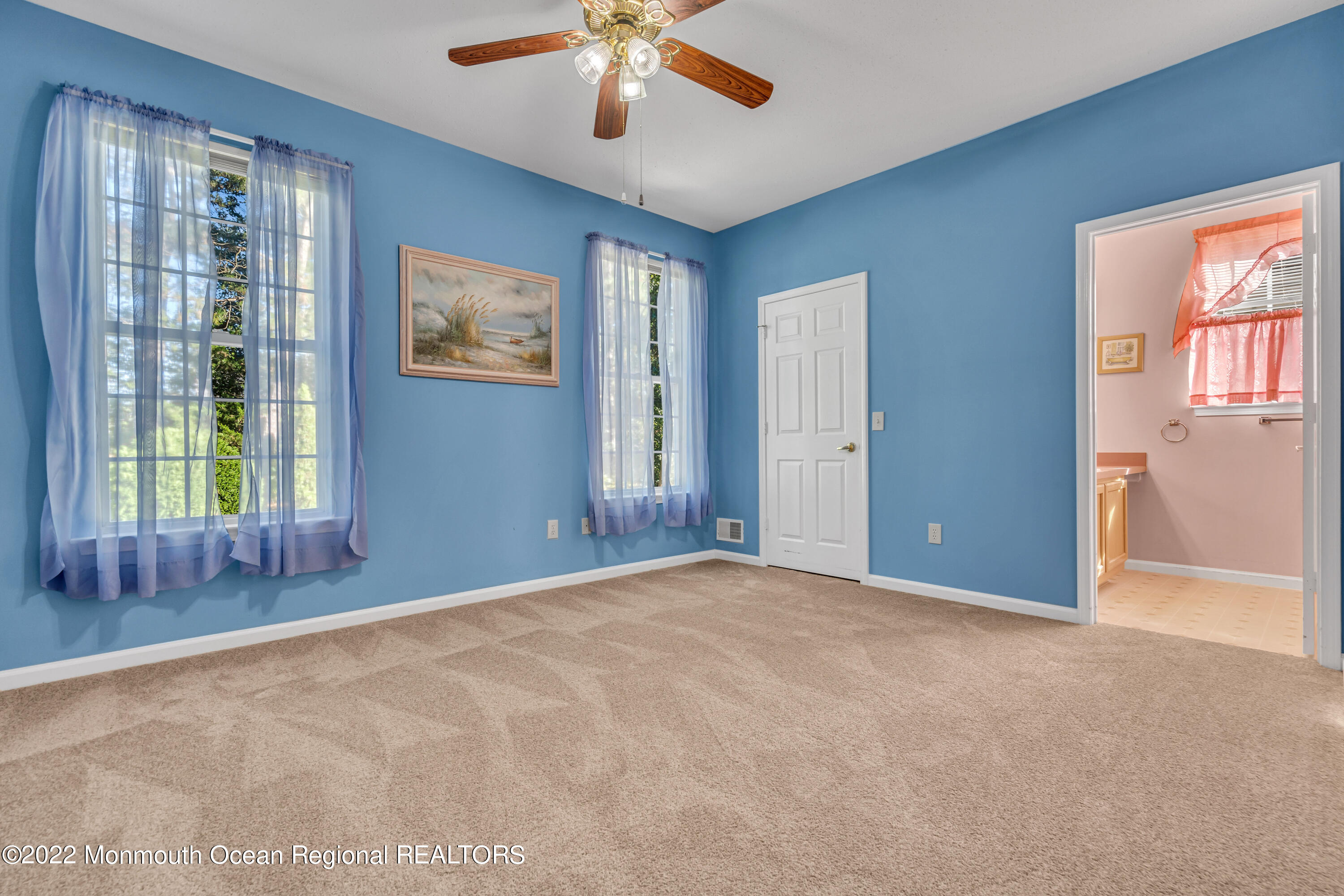 59 Quail Road Barnegat, NJ 08005 - Photo 19 of 30 an empty room with windows and fan
