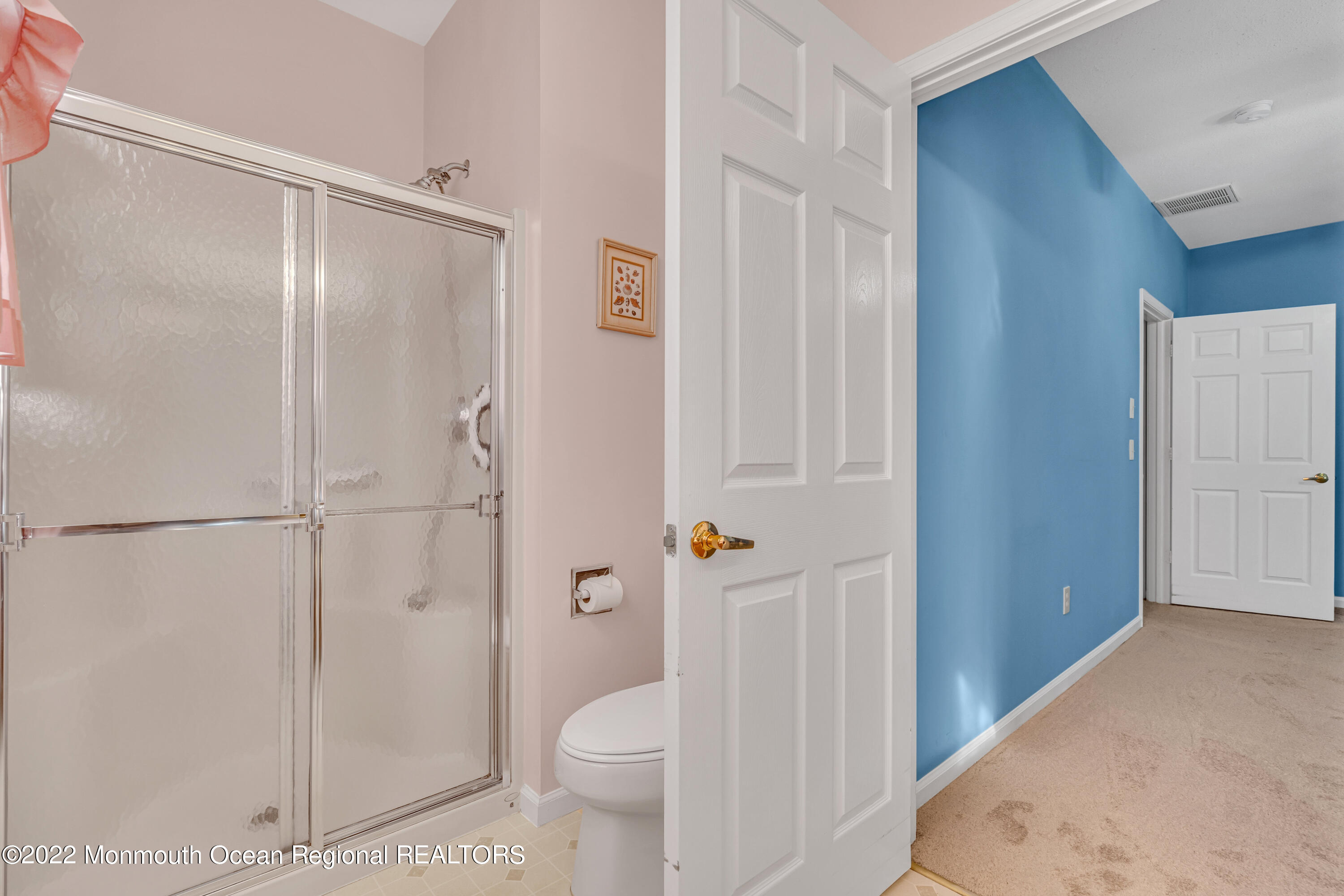 59 Quail Road Barnegat, NJ 08005 - Photo 22 of 30 a bathroom with a shower and a toilet