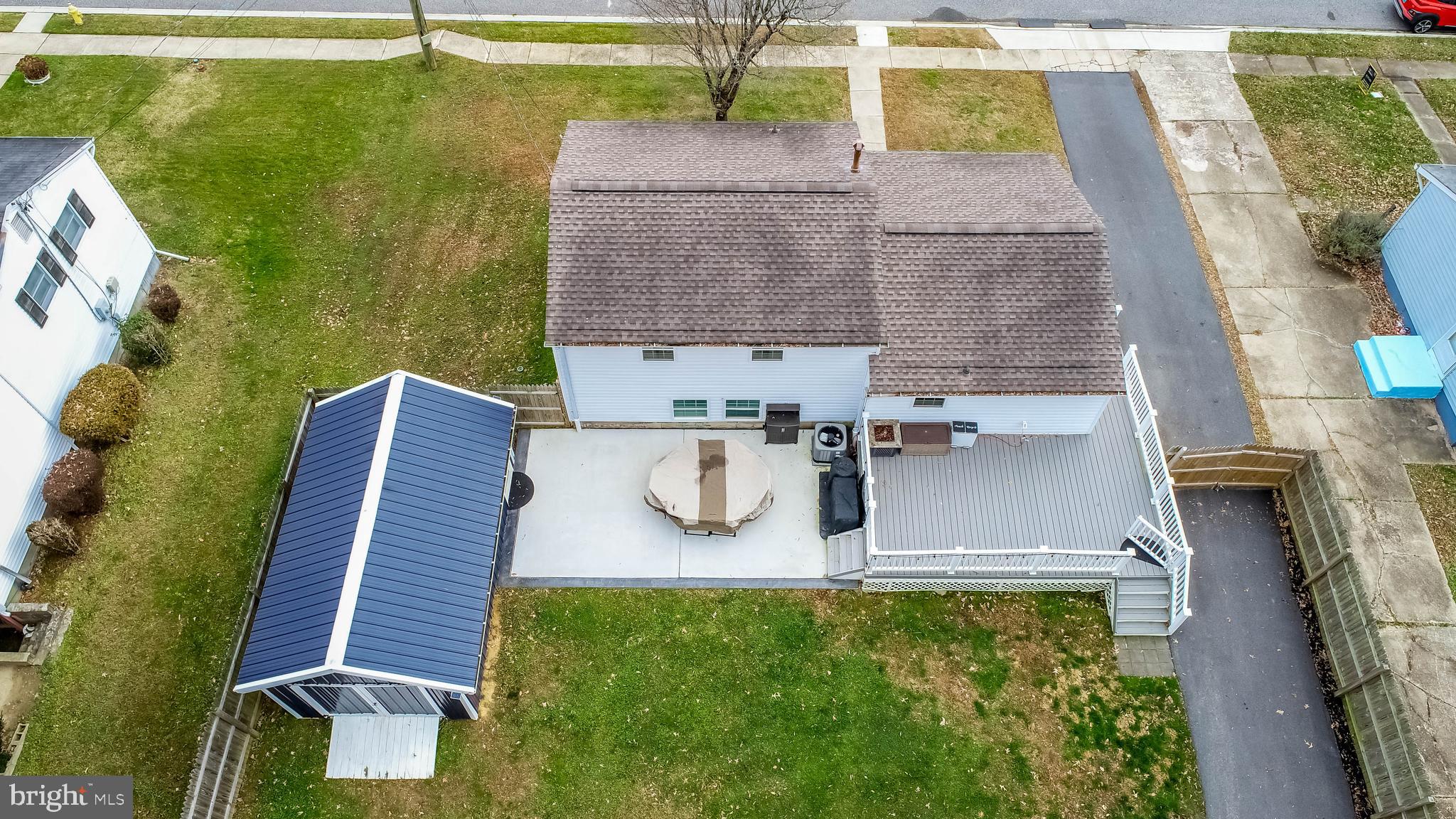 438 Chestnut Street Aberdeen, MD 21001 - Photo 27 of 28 an aerial view of a house with garden space and street view