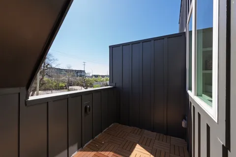 a view of a door