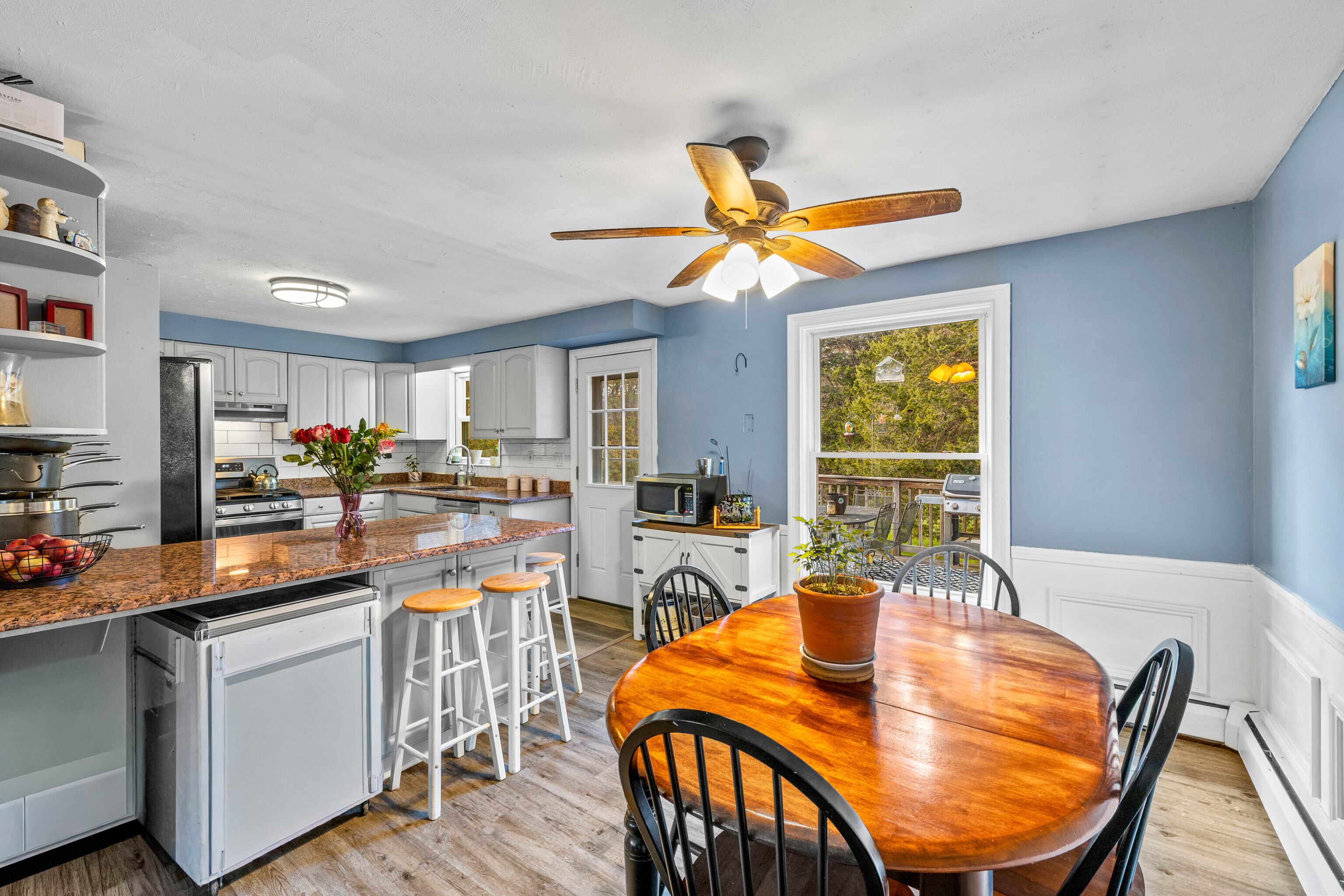 4 Van Dyke Lane Clinton, CT 06413 - Photo 12 of 38 a view of a dining room with furniture window and outside view