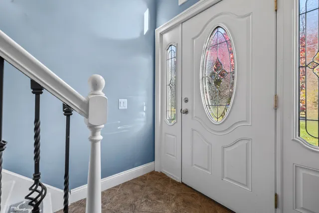 a view of a interior in the house